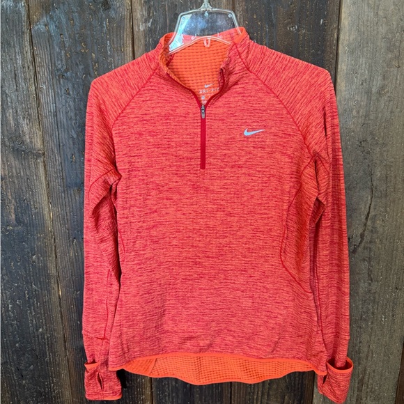 Nike Red Women's Sweatshirt - Picture 1 of 4